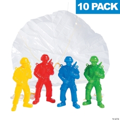Fortnite Extra Large Flying Paratroopers - 10 PK
